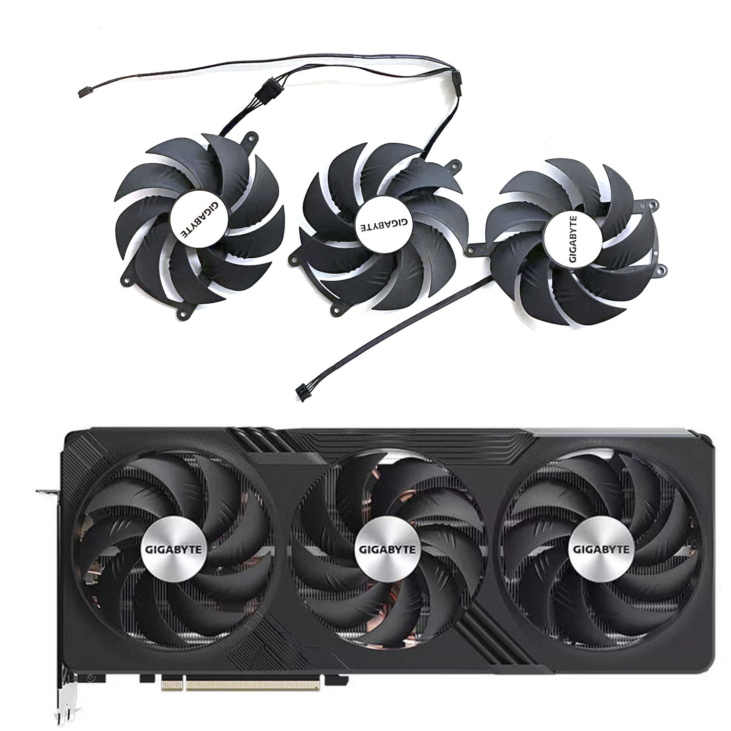 New 95MM 4PIN DC 12V 0.65A RX  - огляд і ціна Rx 7900 Xtx 24Gb