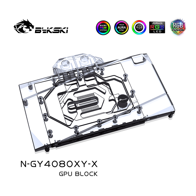 Bykski GPU Block Use for GALAX - огляд і ціна Rtx 4080 Water Cooling Block