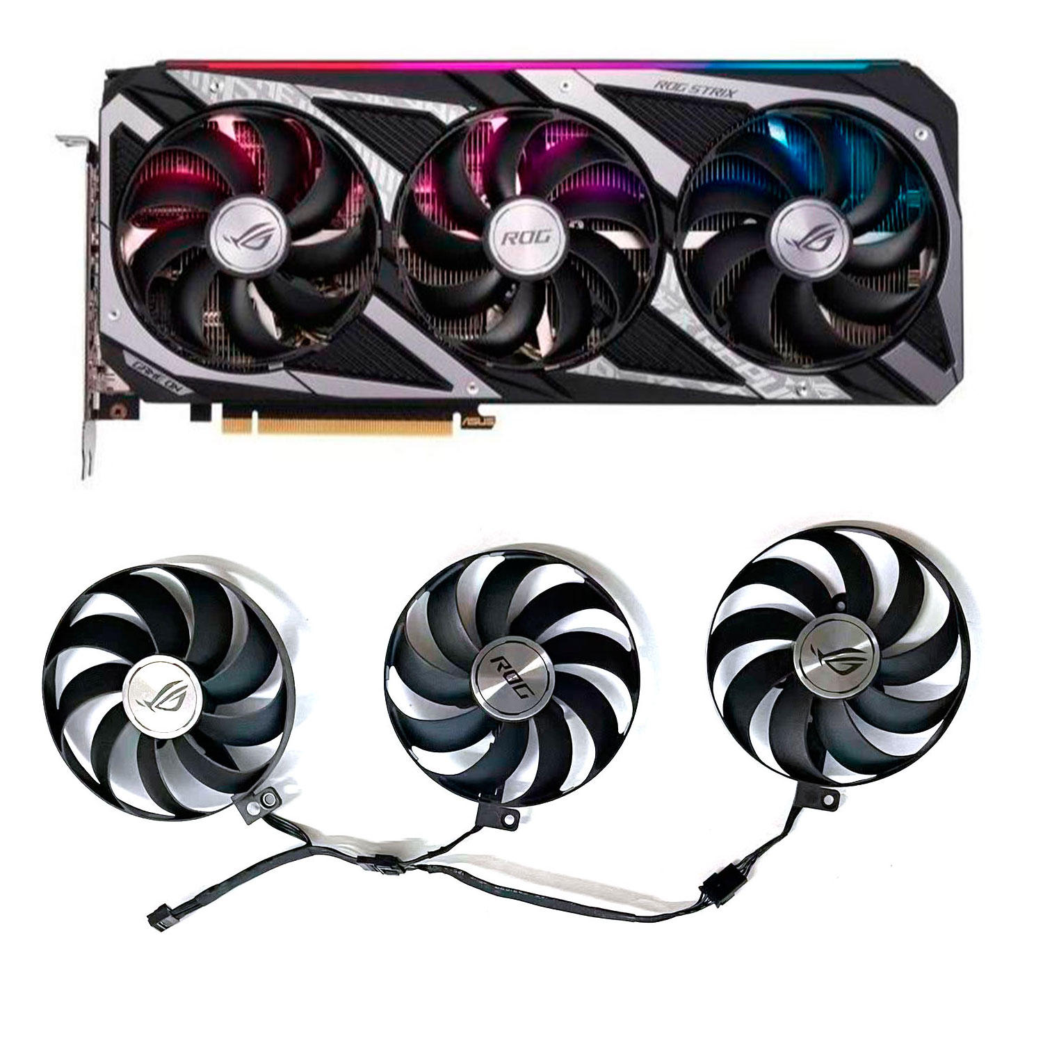 Brand New 90MM 7PIN T129215SU  - огляд і ціна Rtx 3090 24Gb Gddr6X