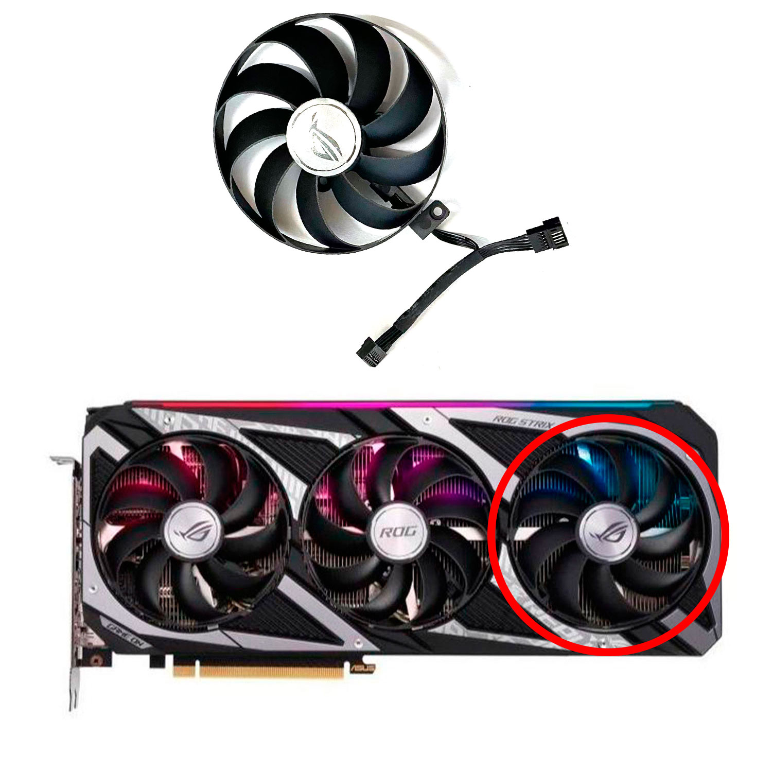 Brand New 90MM 7PIN T129215SU  - огляд і ціна Rtx 3090 24Gb Gddr6X