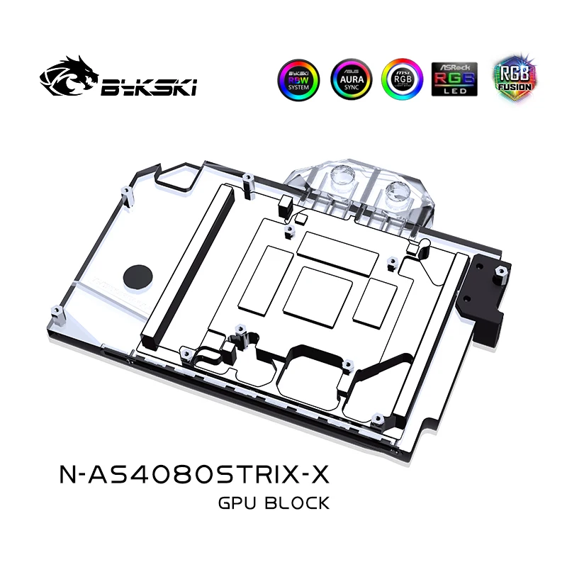 Bykski GPU Block Use for ASUS  - огляд і ціна Rtx 3090 24Gb Gddr6X