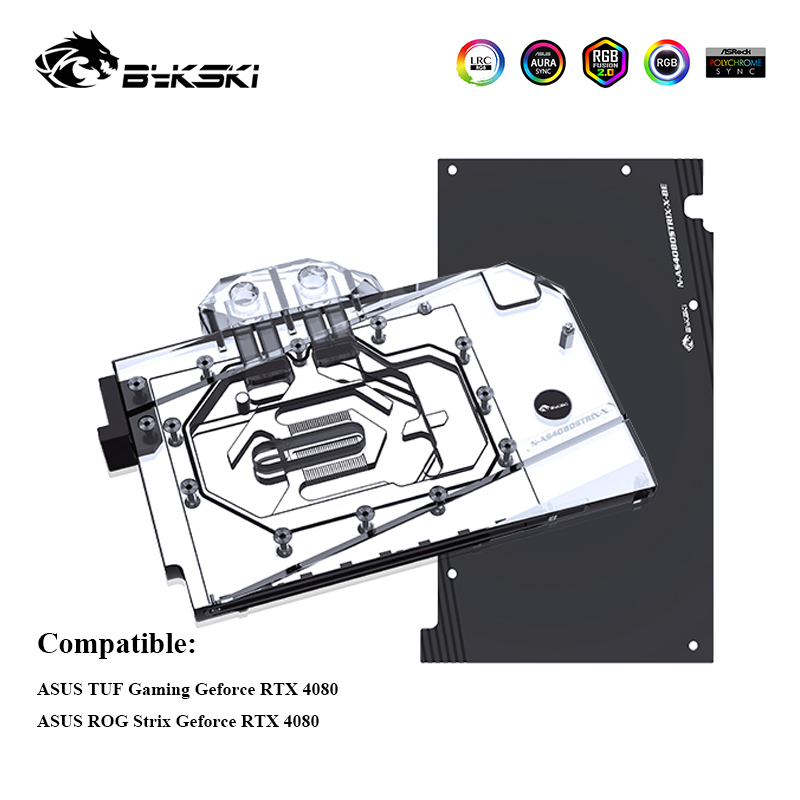 Bykski GPU Water Cooler Use Fo - огляд і ціна Rtx 3090 24Gb Gddr6X